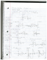 Exam 1 Study Guide for Continuous Time Signals