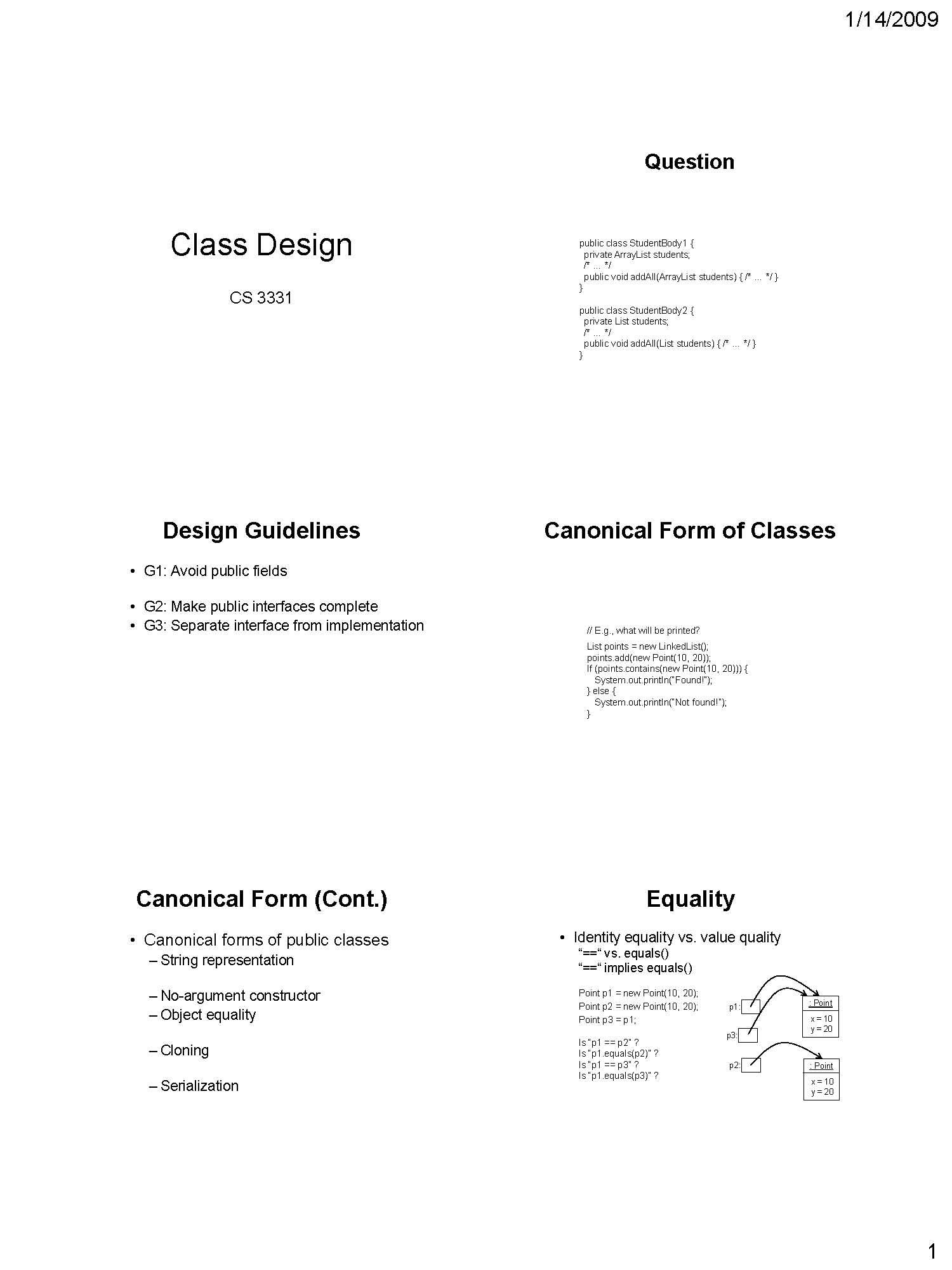 Adv. Object