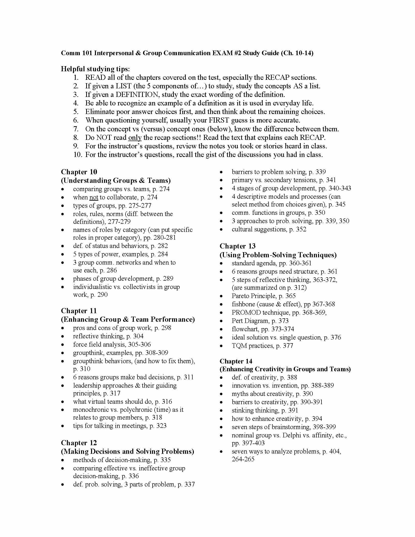 Interperson and Group Interact