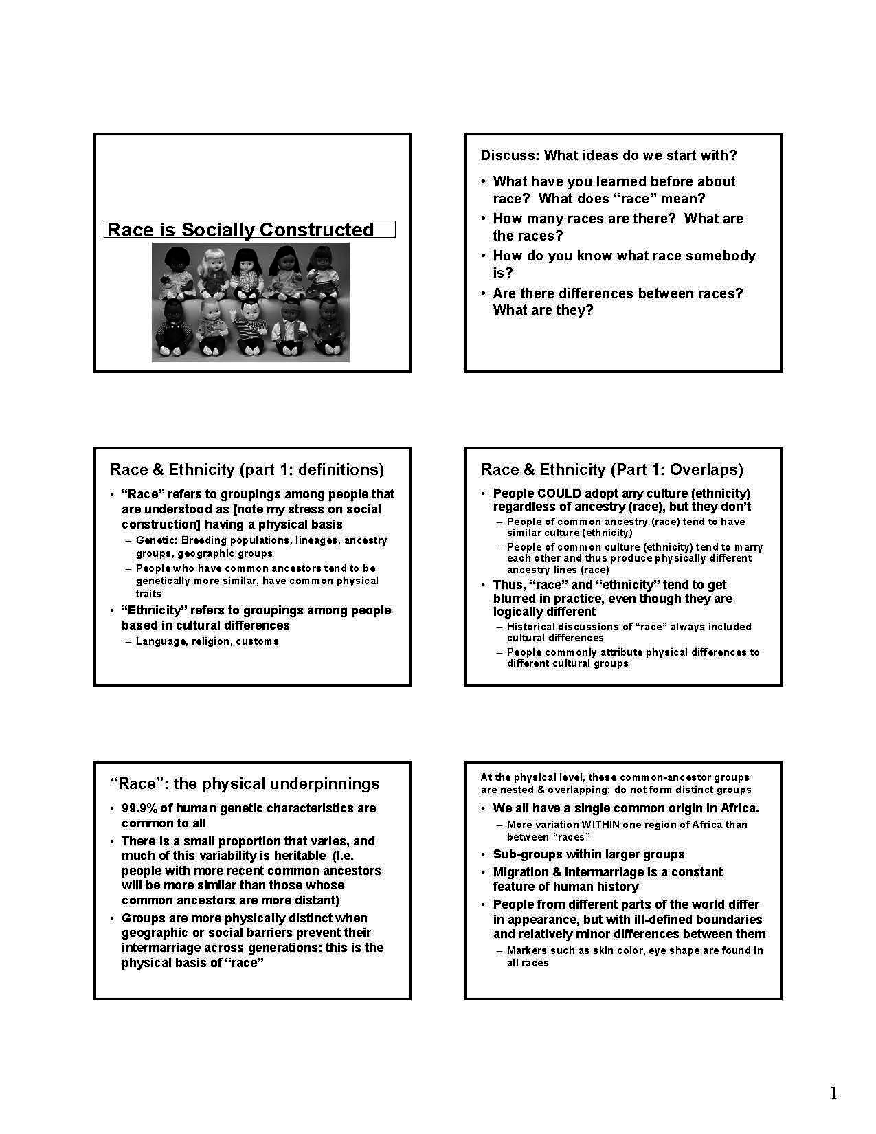 Ethnic Movements in the United States