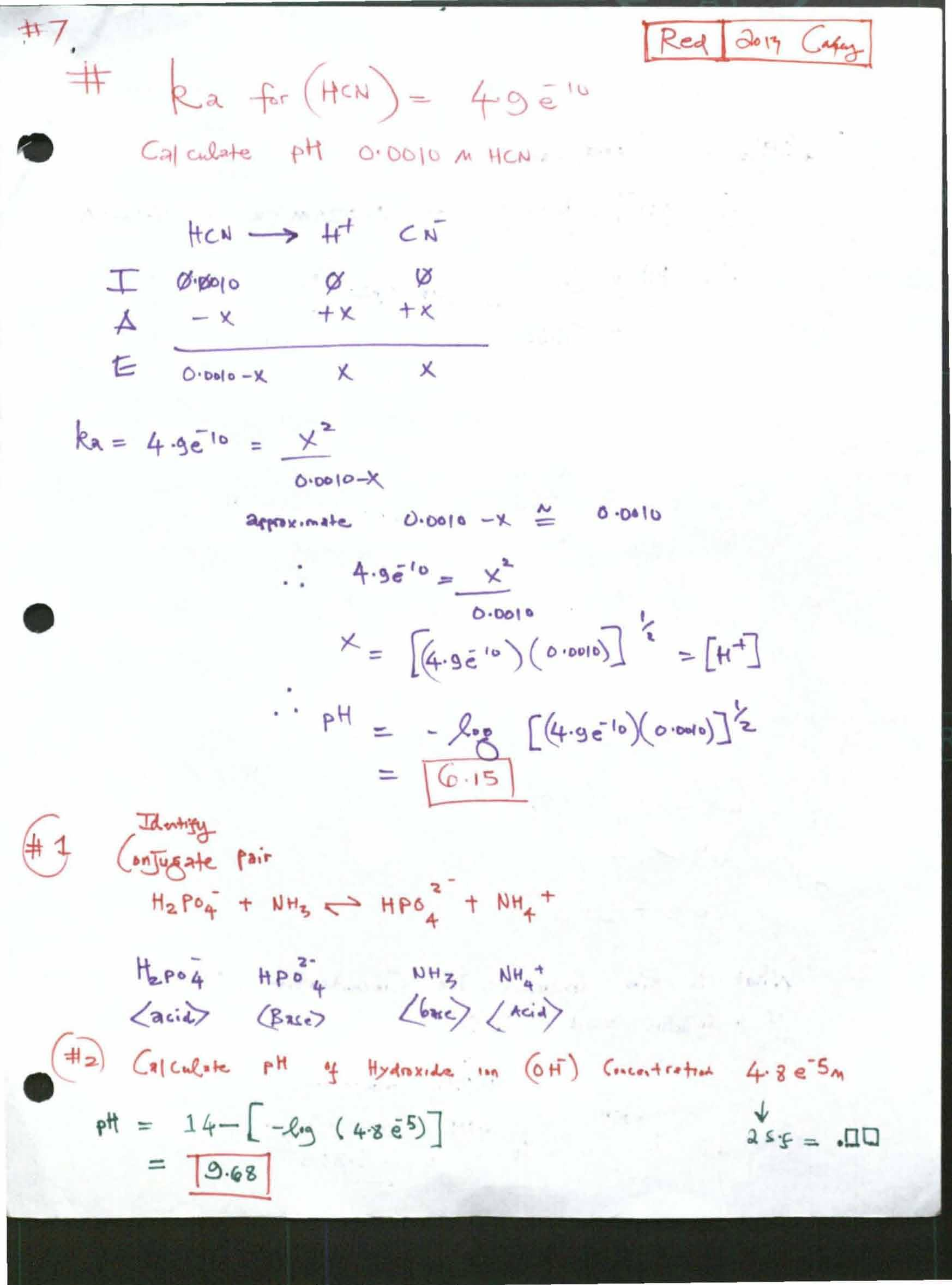 Foundations of Chemistry II