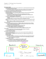 Chapter 2 Book and Lecture Notes
