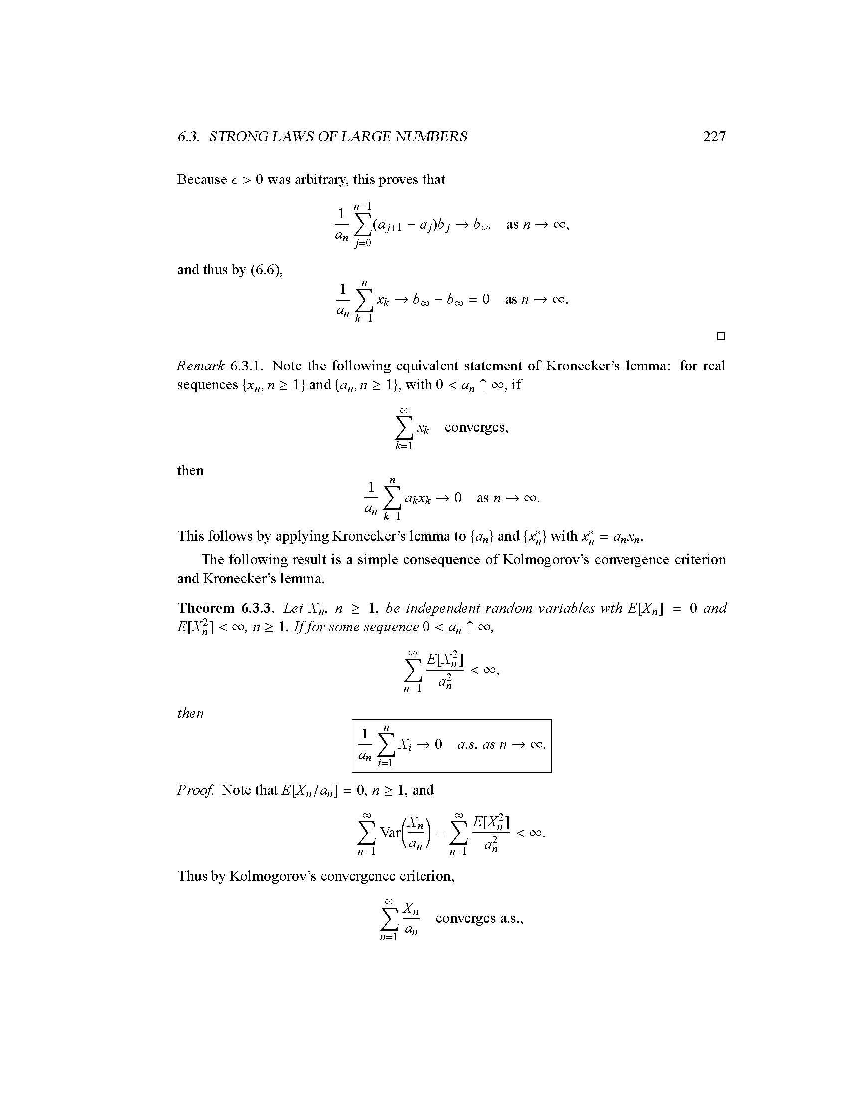 PROBABILITY THEORY 2