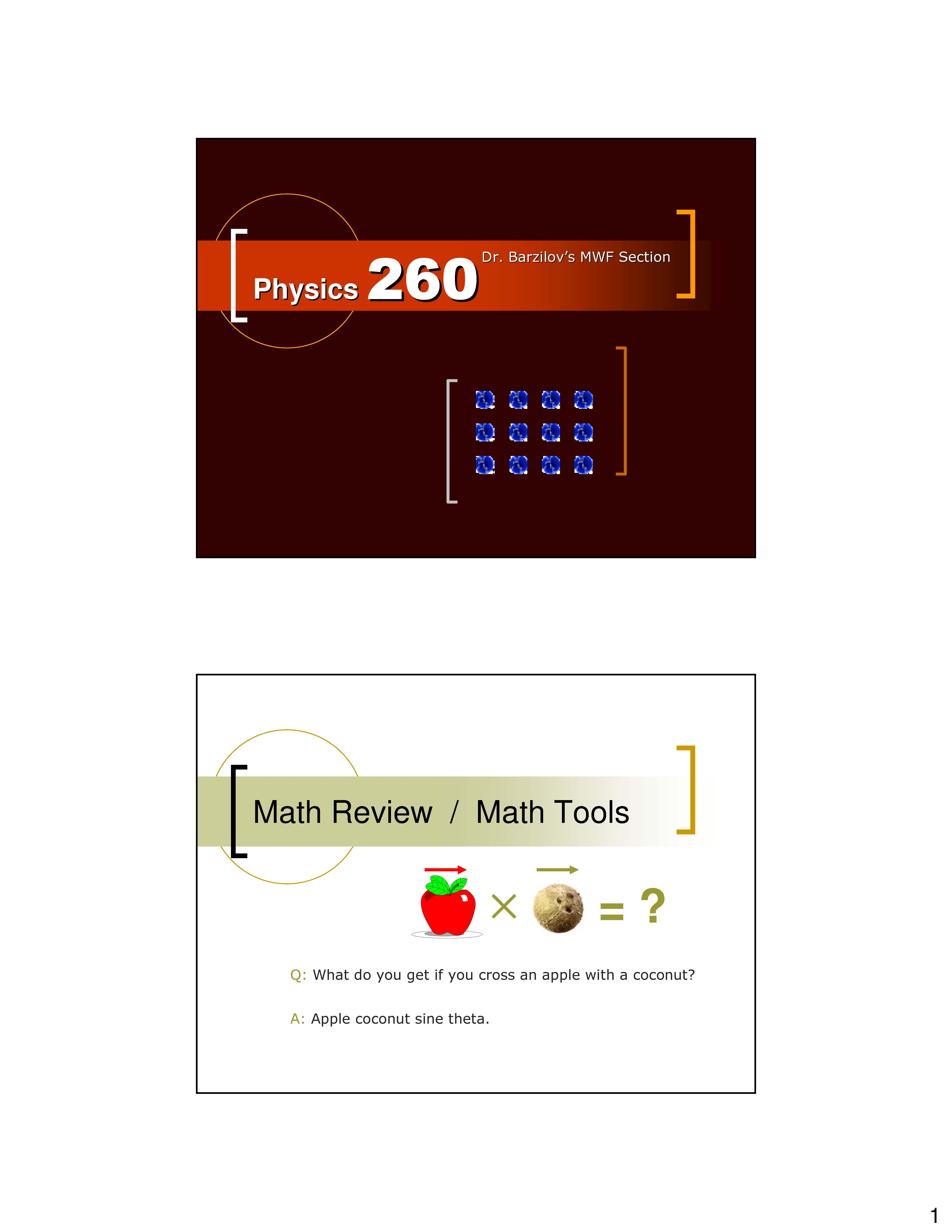 INTRO ELECTRICITY & MAGNETISM