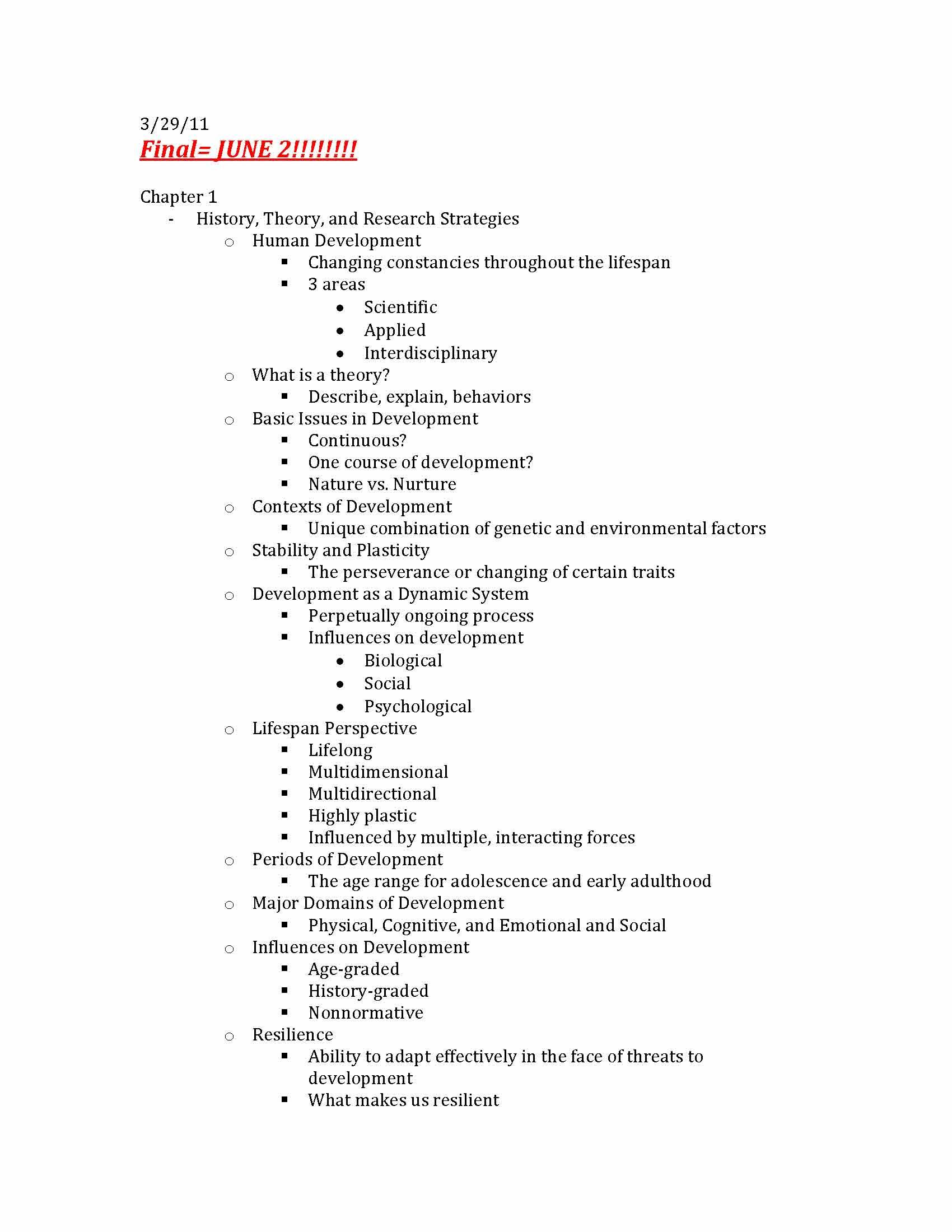 DevelopmentalPsychology
