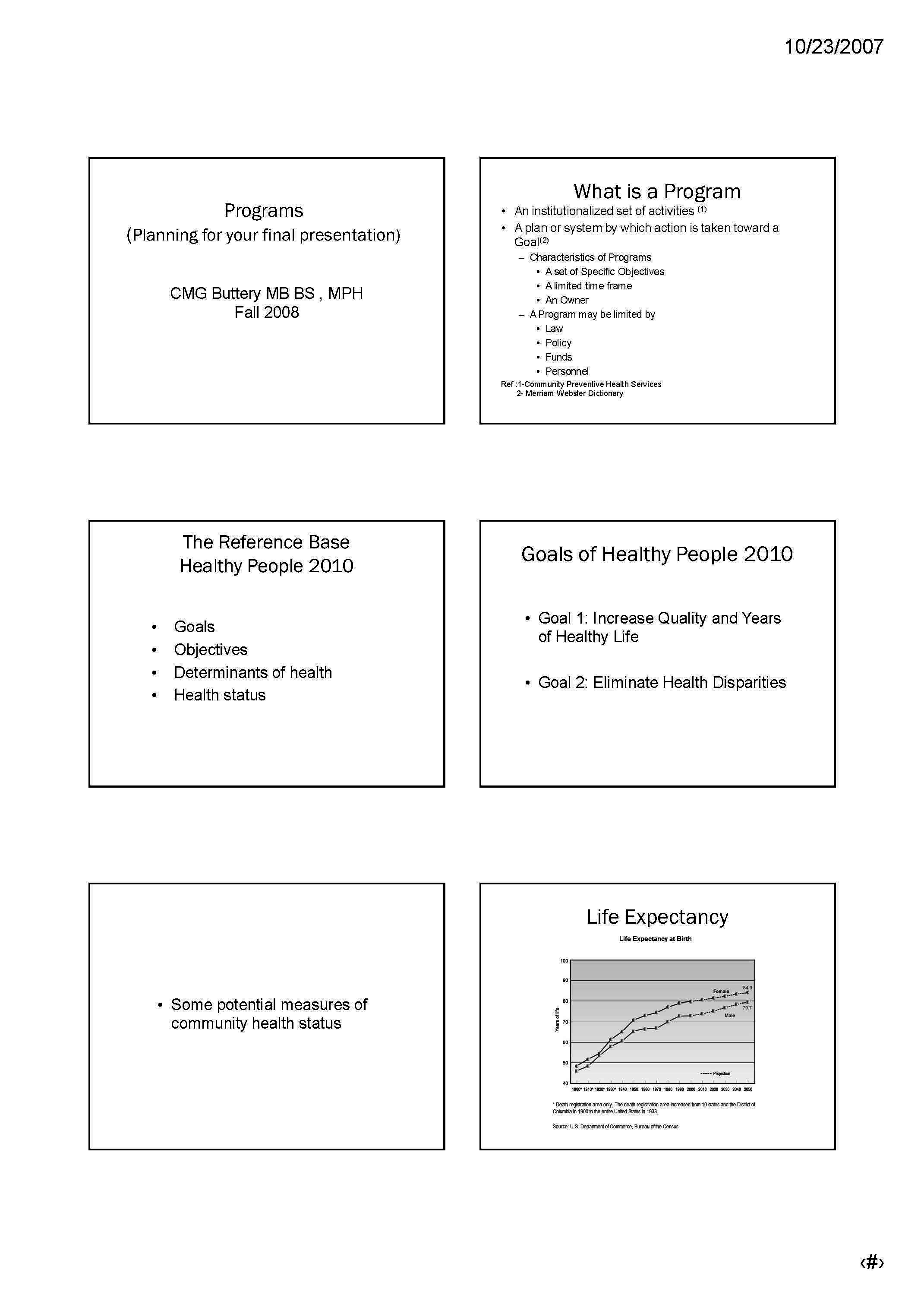 PUBLIC HEALTH ORGANIZ & MGMT