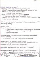 Week 1 Lecture Notes: Exercise Physiology