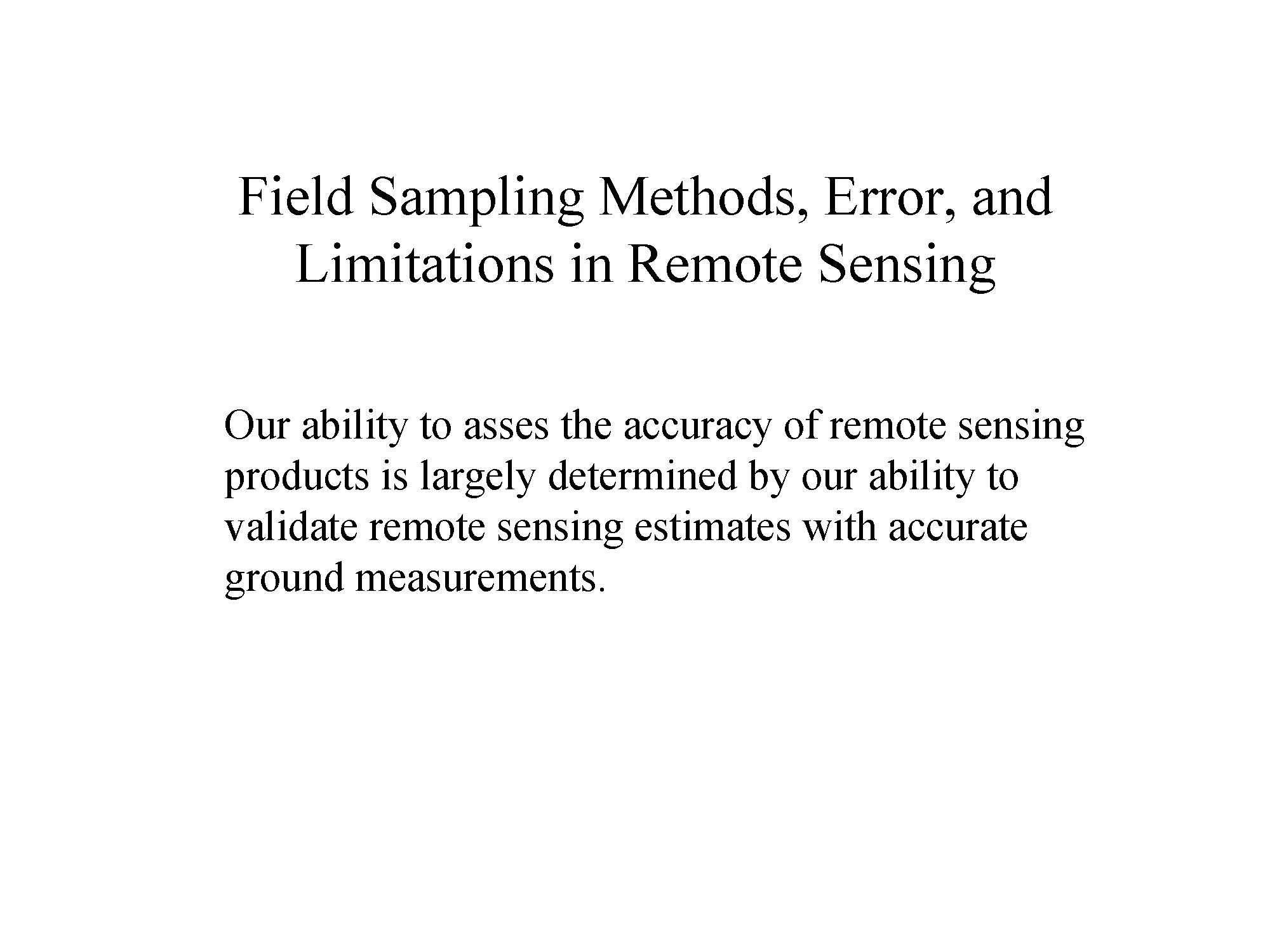 Environ Remote Sensing