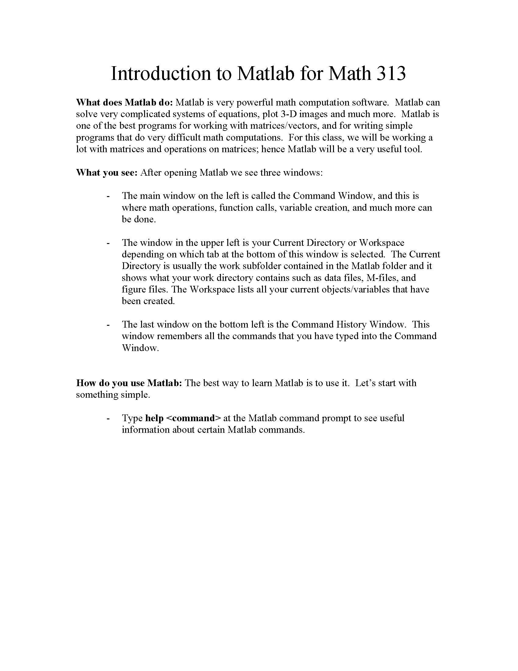 COMPUTLINEARALGEBRA