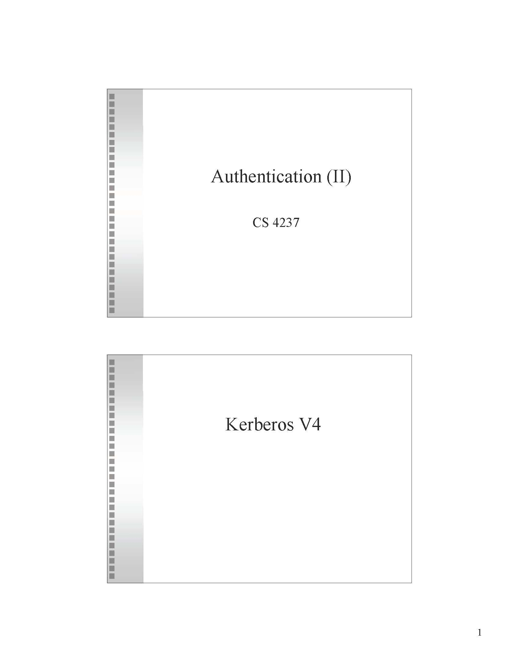 Comp & Network Security
