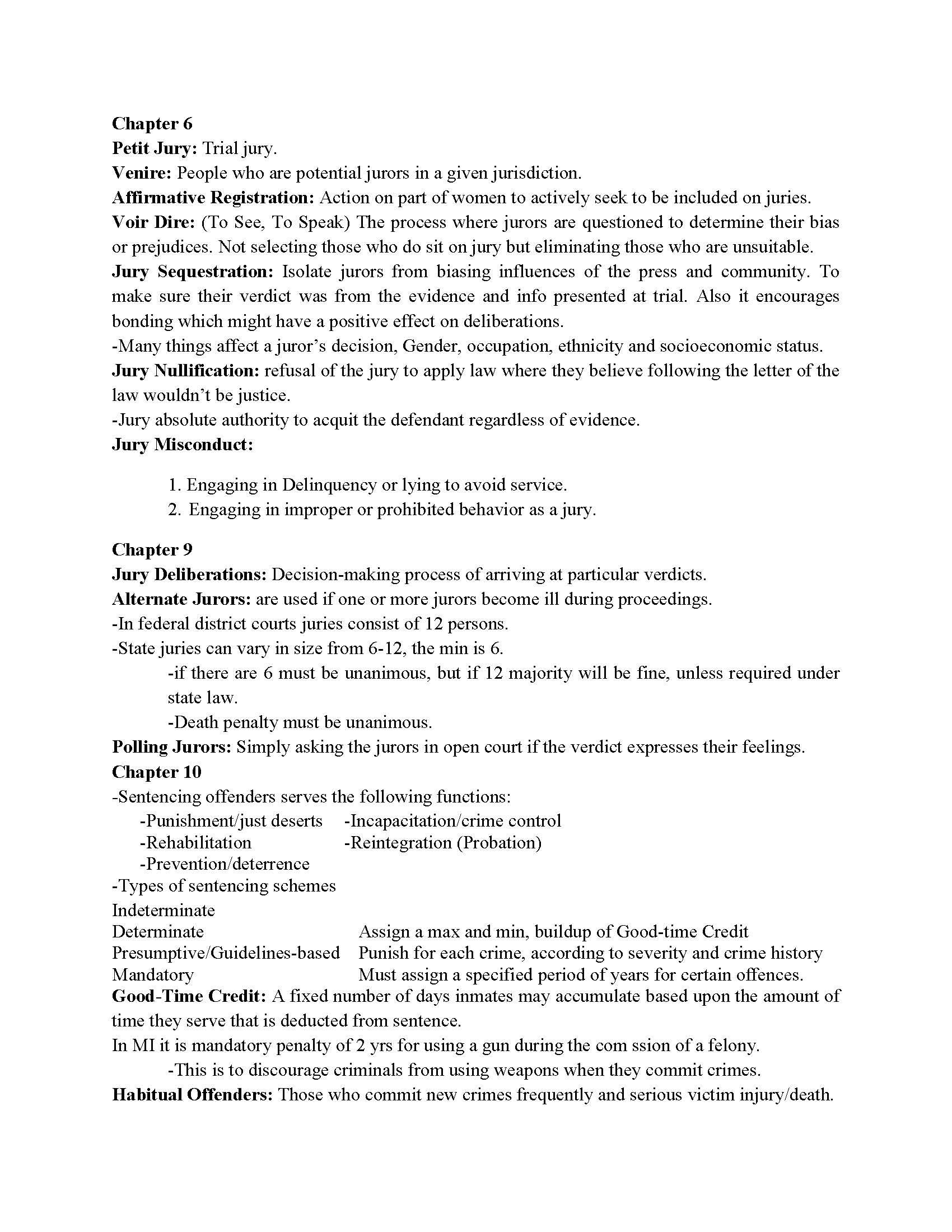 The Judicial Function