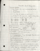 Comprehensive Calculus III Study Guides