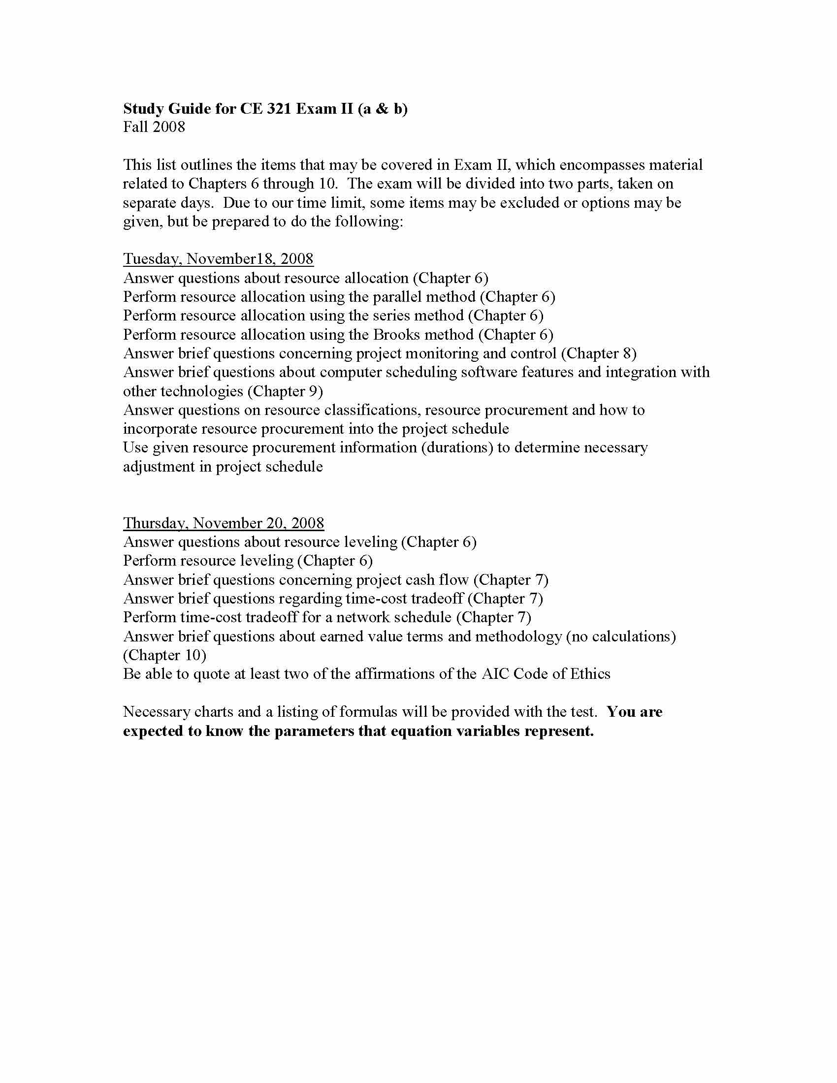 Construction Planning And Scheduling