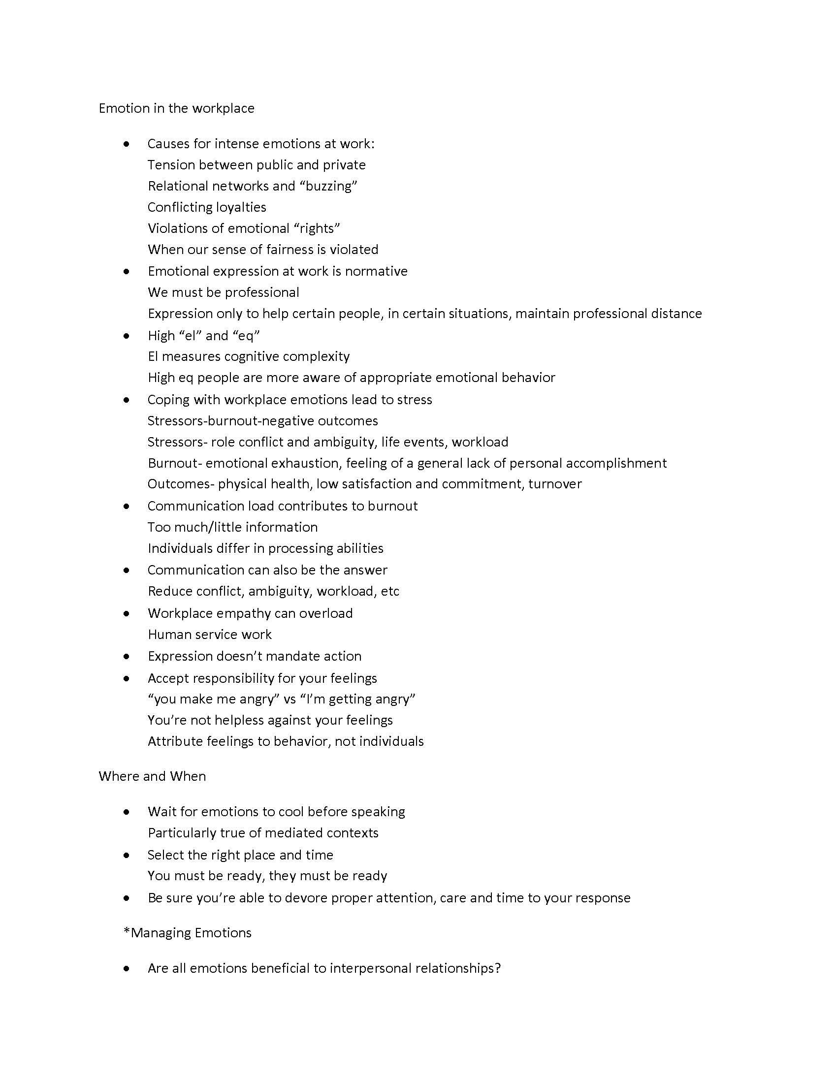 Organizational Communication