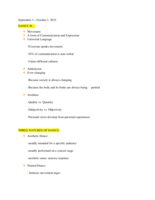 Notes (first lecture to present)