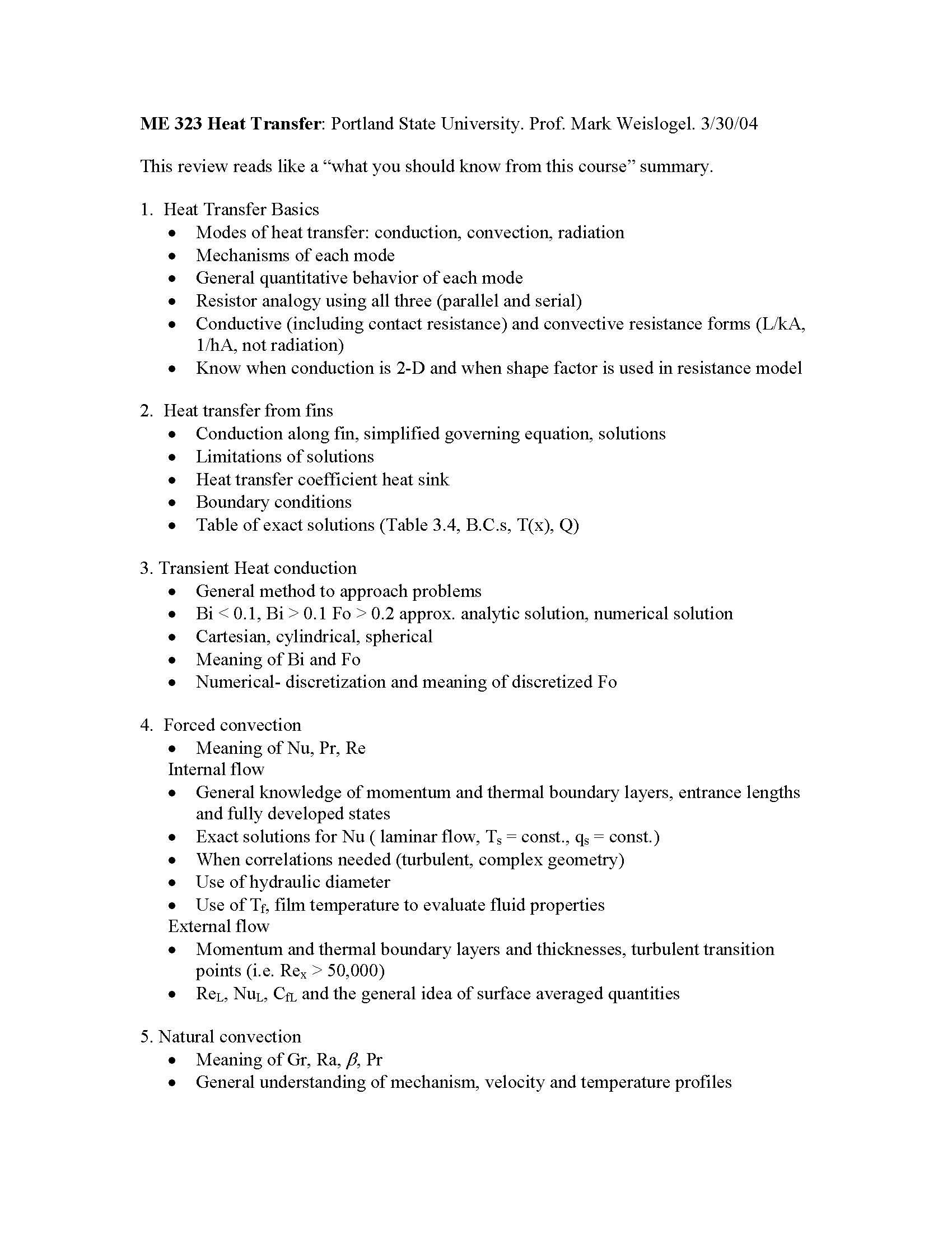 HEAT TRANSFER