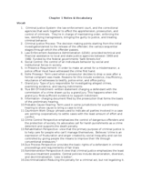 Introduction to Criminal Justice