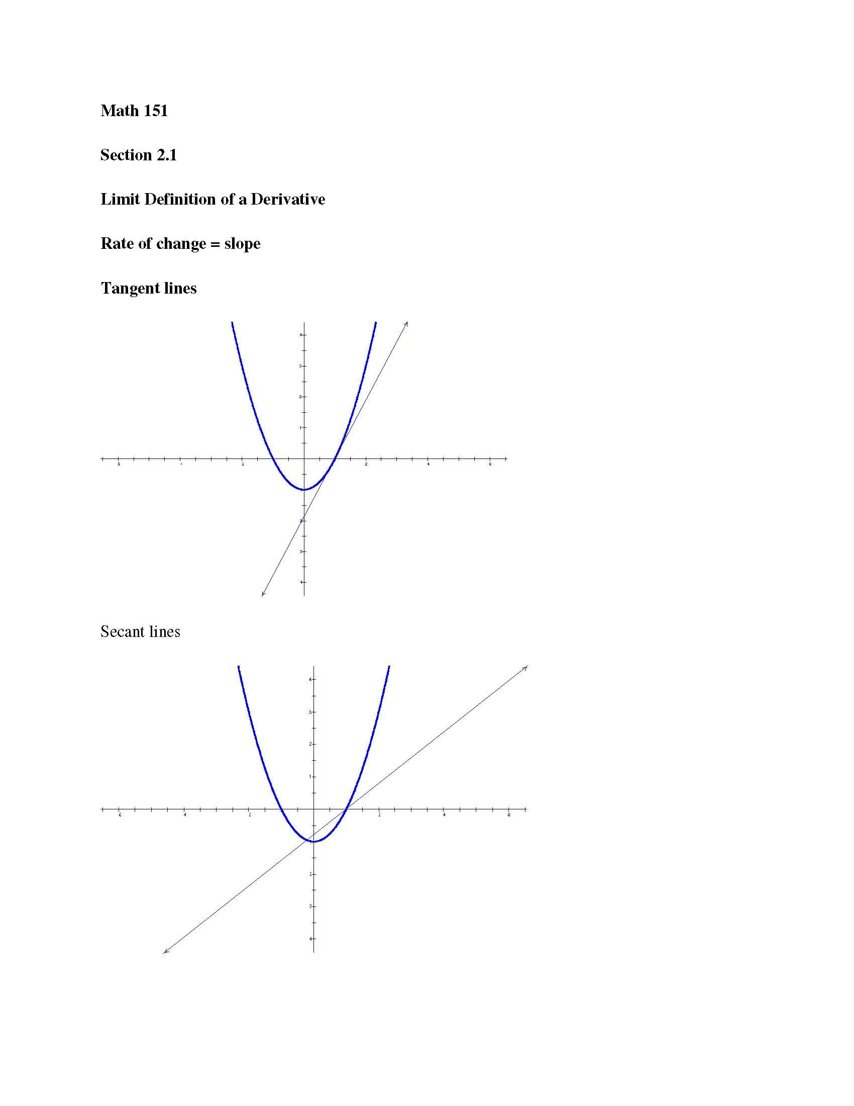 Calculus and Analytic Geometry I