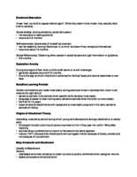 Emotions (Pt3), Learning (Pt1)