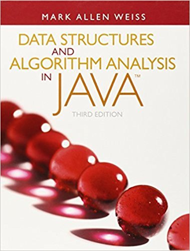 Data Structures and Algorithm Analysis in Java | 3rd Edition | ISBN: 9780132576277 | Authors: Mark A. Weiss