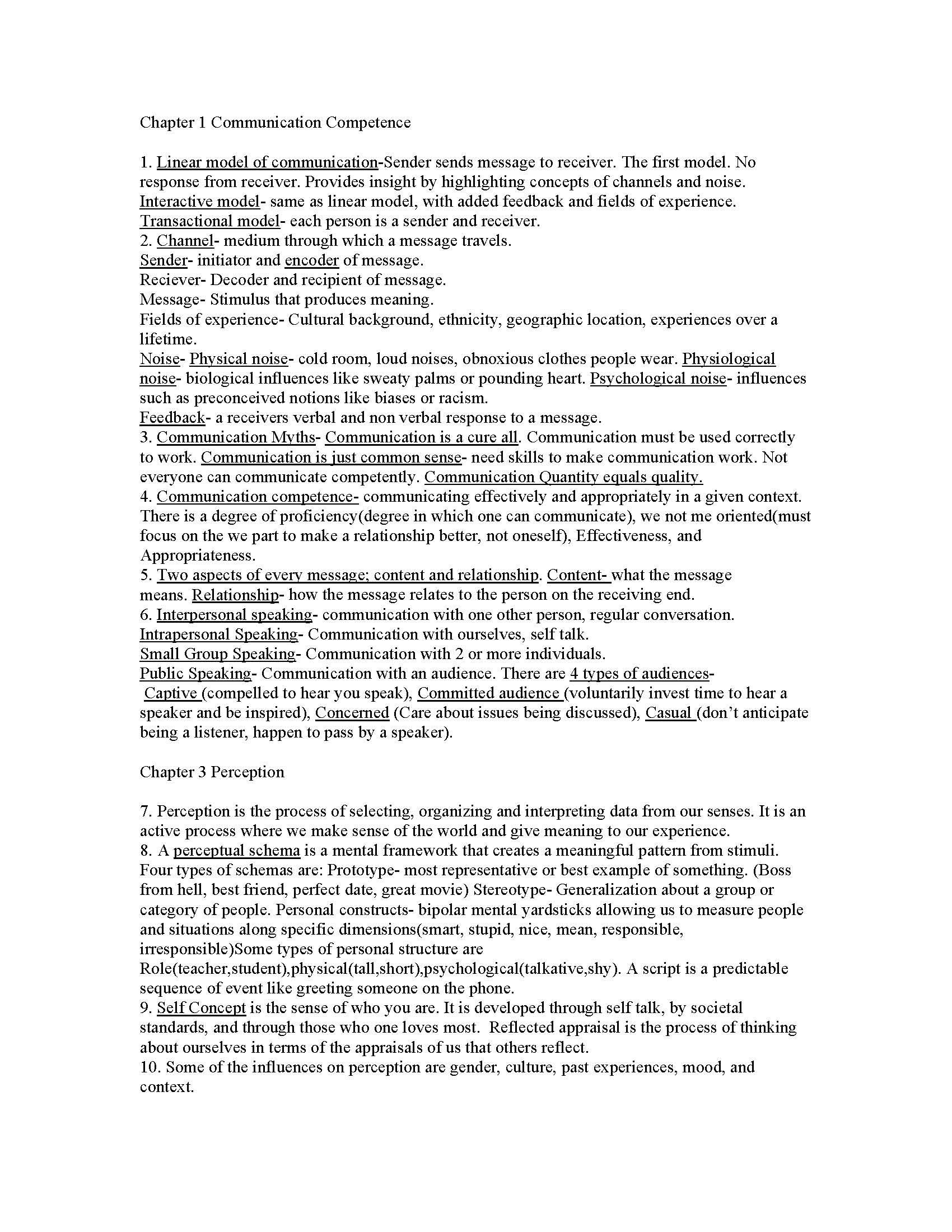 FUNDAMENTAL HUMAN COMMUNICATION INDIVIDUAL PRESENTATIONS [C1HC]