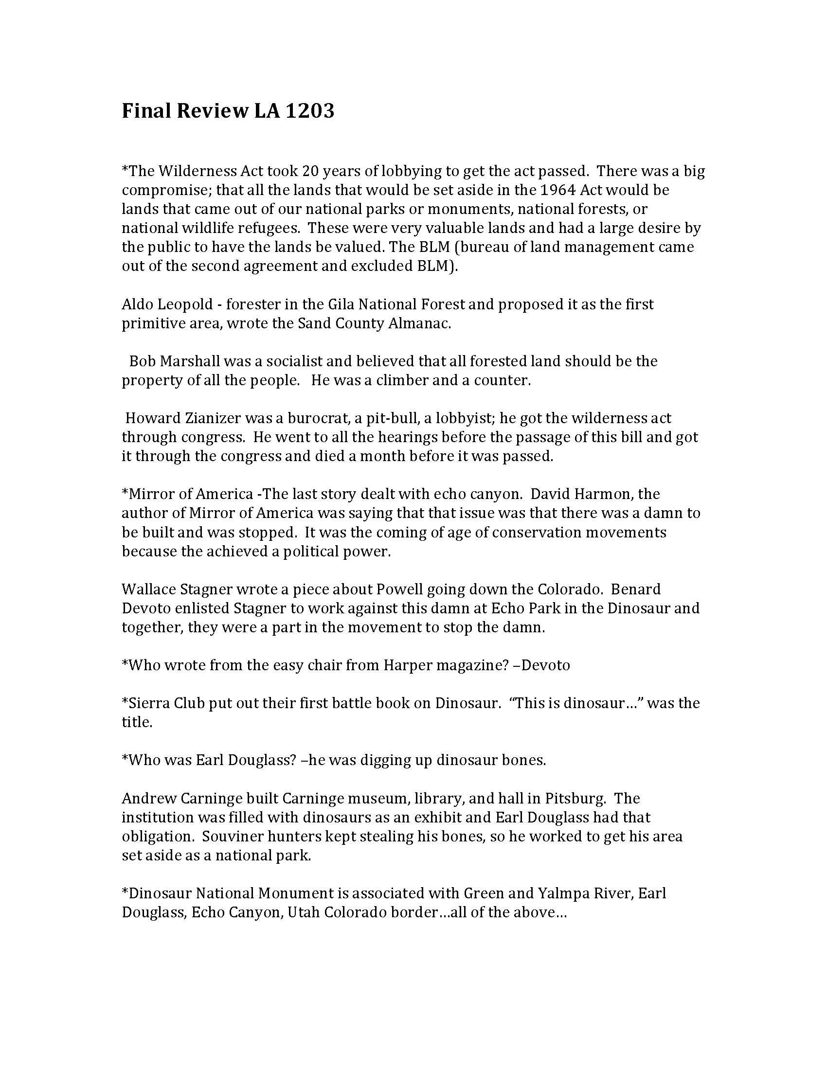 VIEWS AMER LANDSCAPE