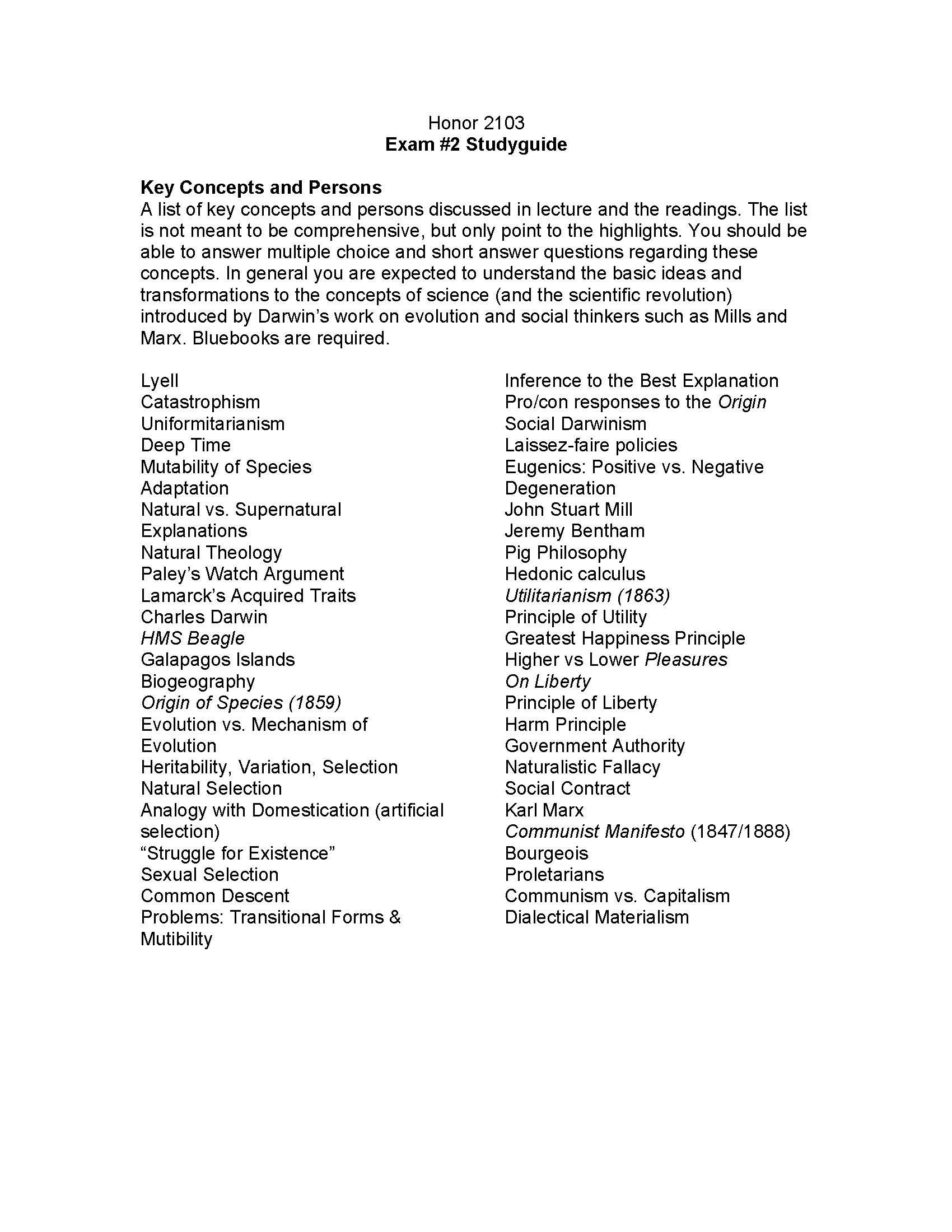 Honors Core in Int Trad