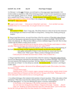 Paper One topics with Professor Notes