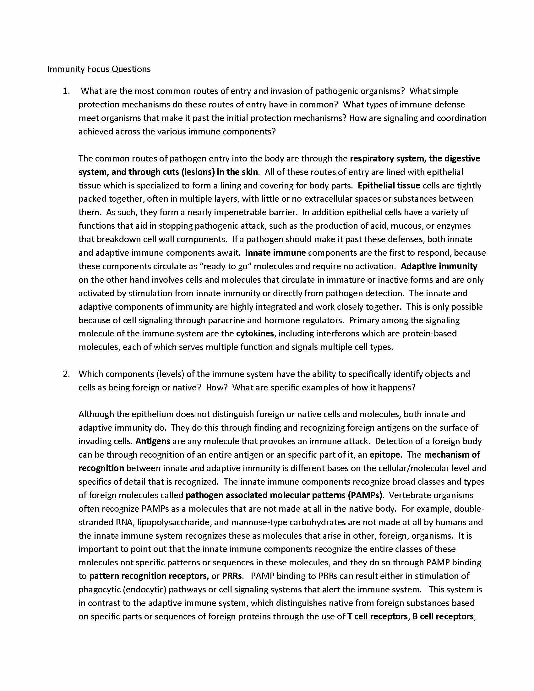 Fundamentals Of Biology II