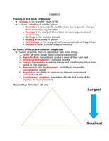 Chapter 1 Biology