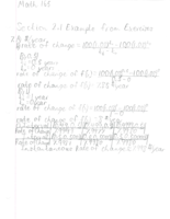 Section 2.1 Extra Exercise Example