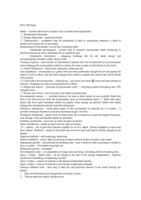Introduction to Environmental Science--Semester of Notes