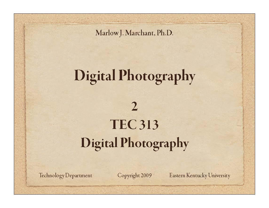 Digital Photography