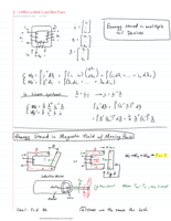 Energy Stored in Multiple Coil Devices