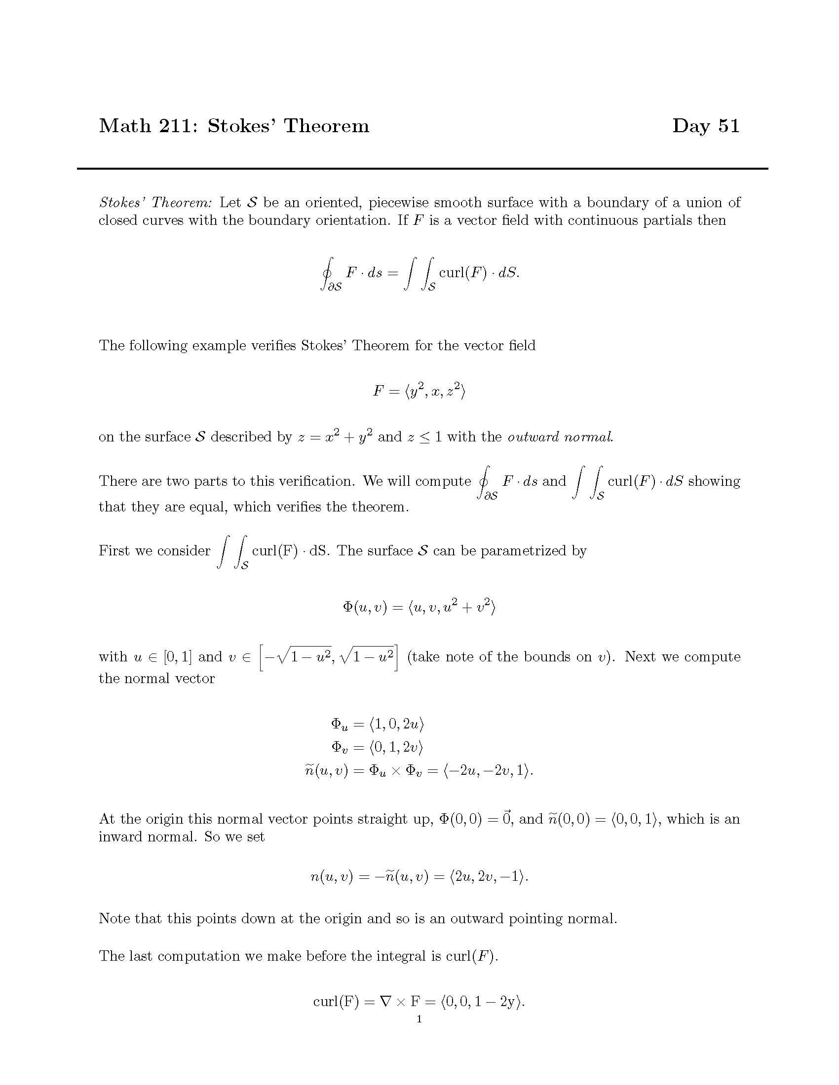 Calculus III