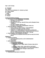 Day 1 LING 102 Notes