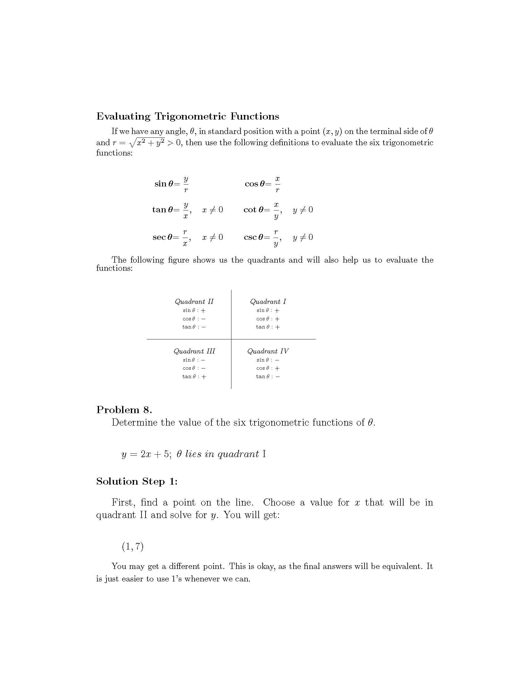 Trigonometry