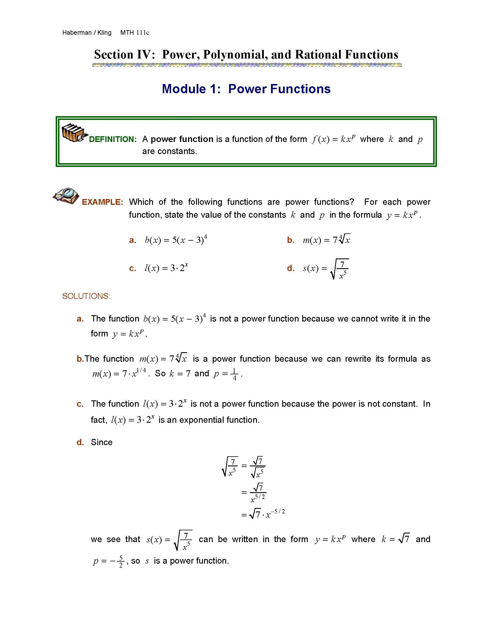 Col Alg for Math,Science,Engin