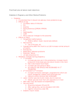 Final Exam plus all above exam objectives