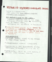 Wk 8: Lectures 15&16 (and part of 17)