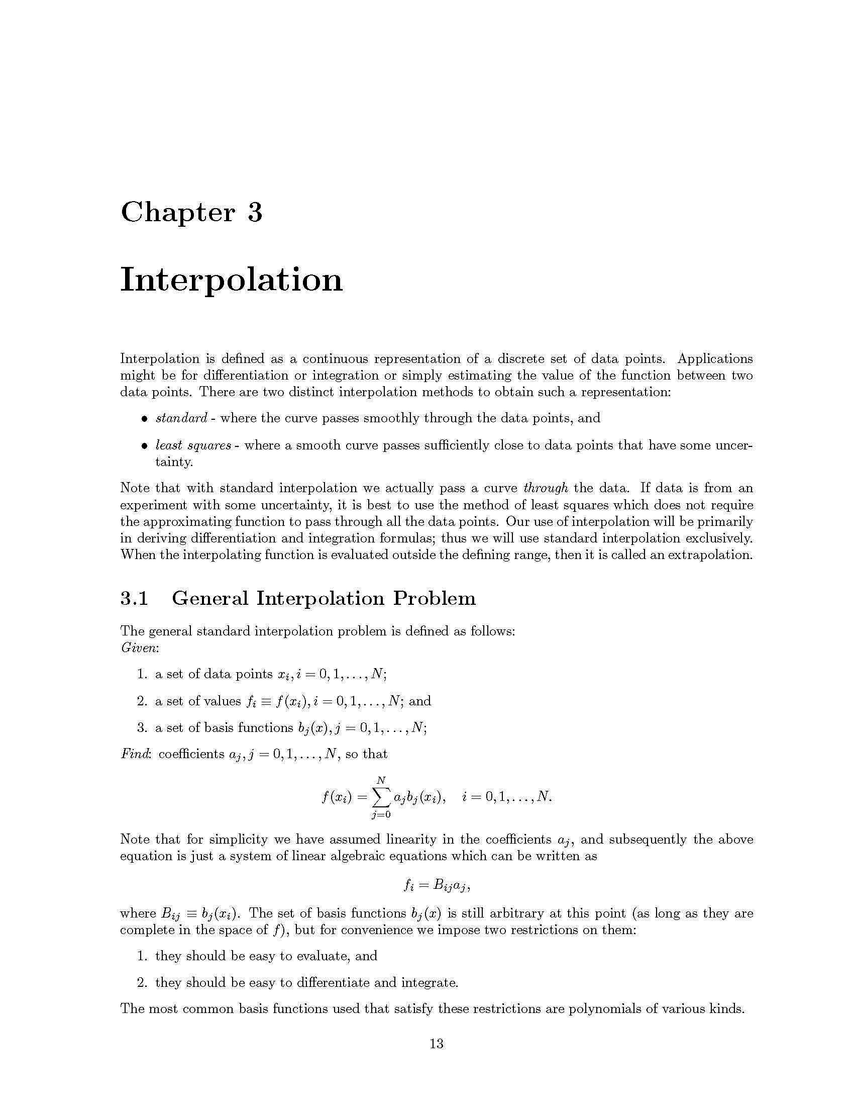 COMPUTATIONAL METHODS