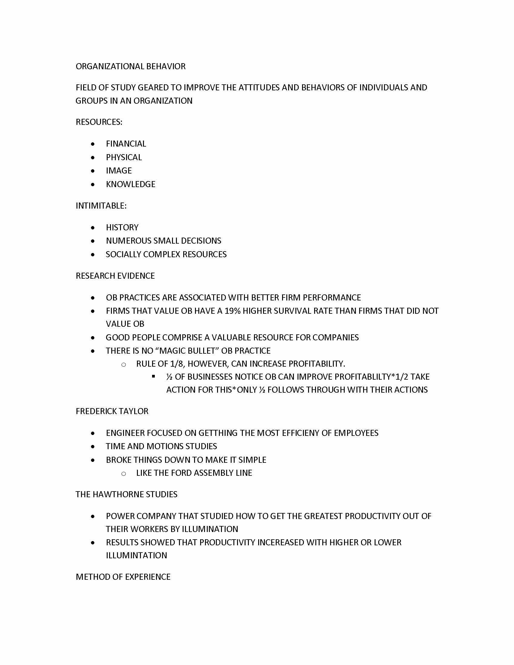 ORGANIZATIONAL BEHAVIOR SRV LR