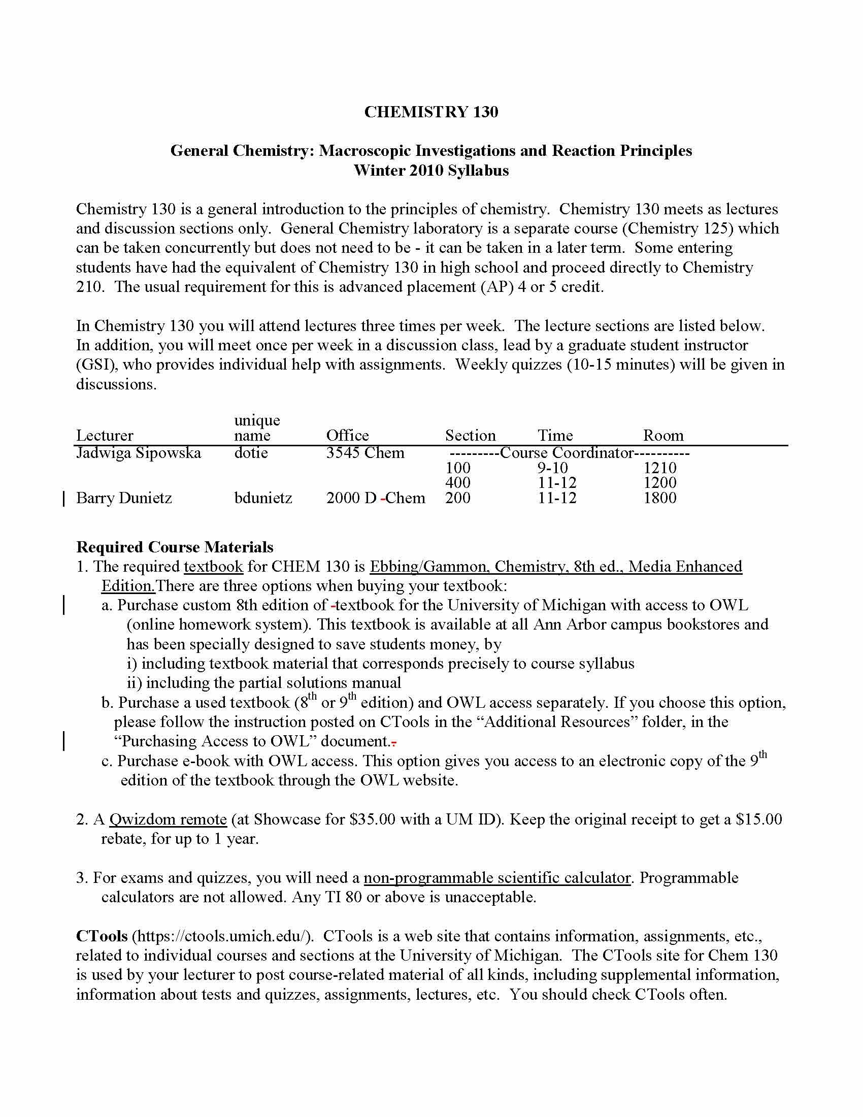 GeneralDescriptive Chemistry