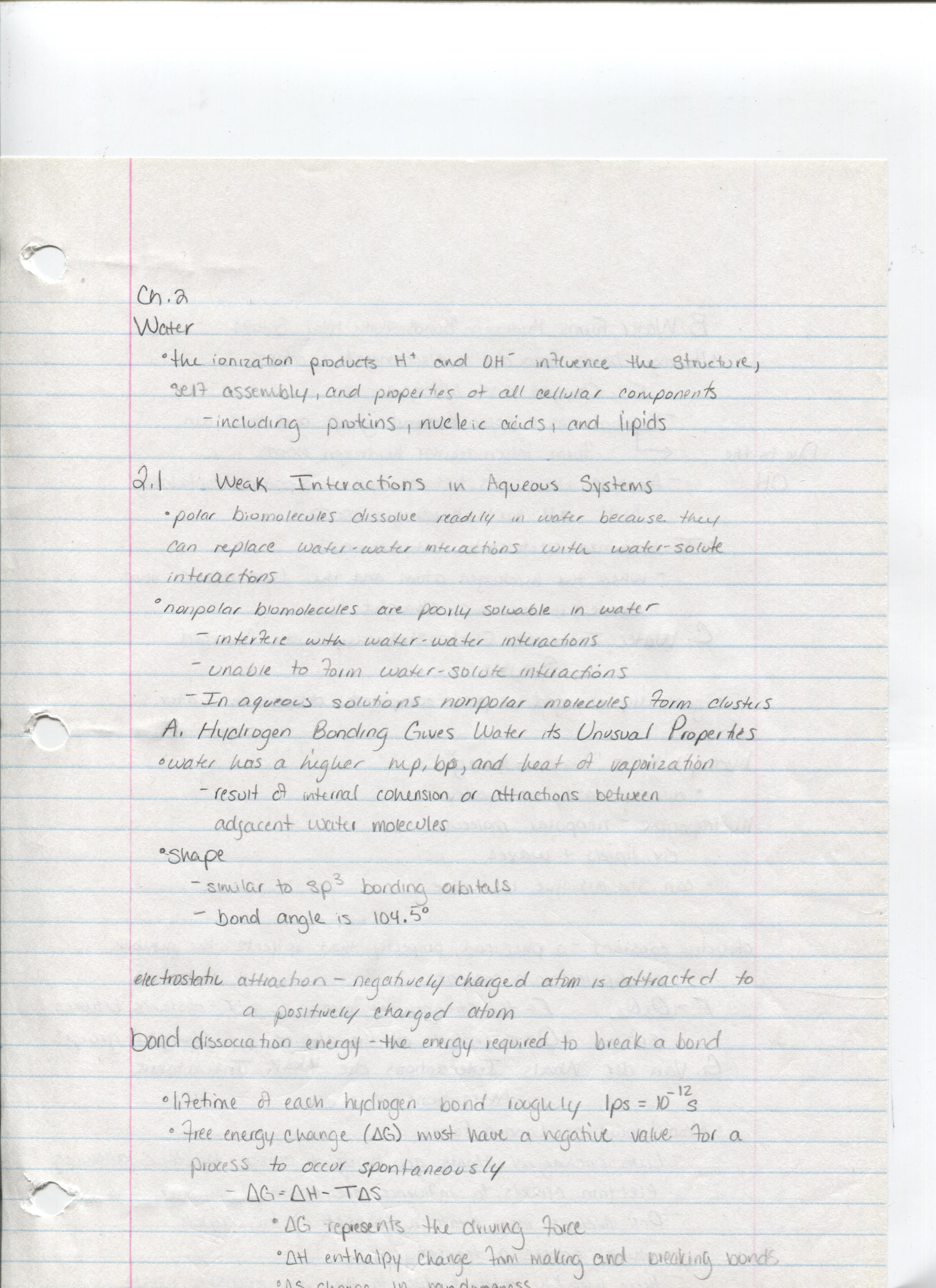 Chapter 2 book notes