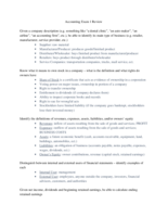Exam 1 Study Guide