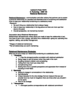 CMN 140: Week 5 Lecture Notes