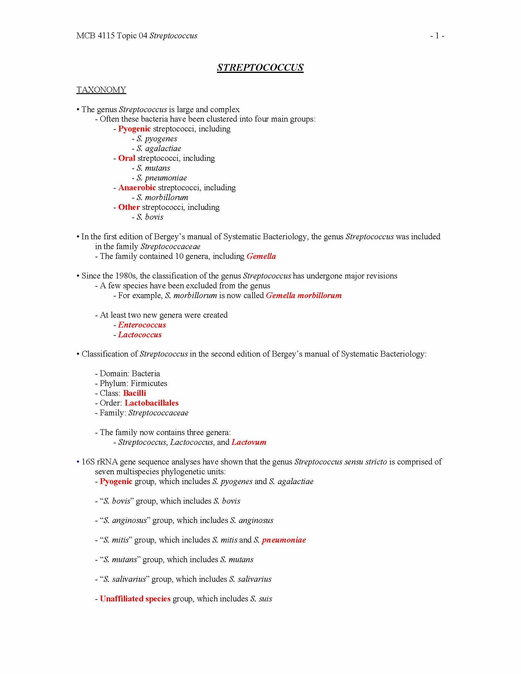 Determinative Bacteriology