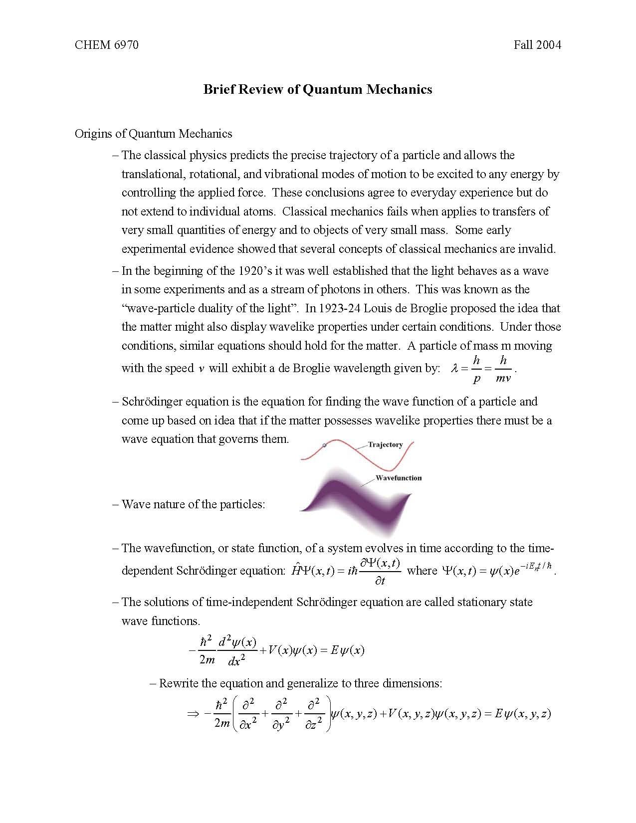 Molecular Modeling