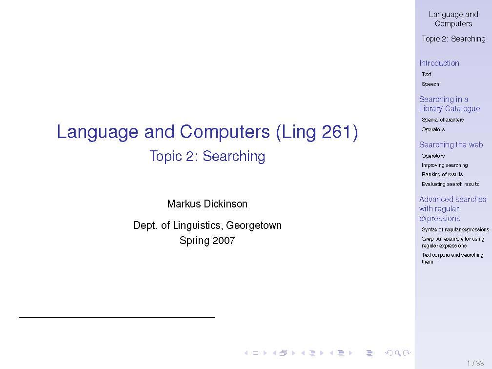 LanguageandComputers