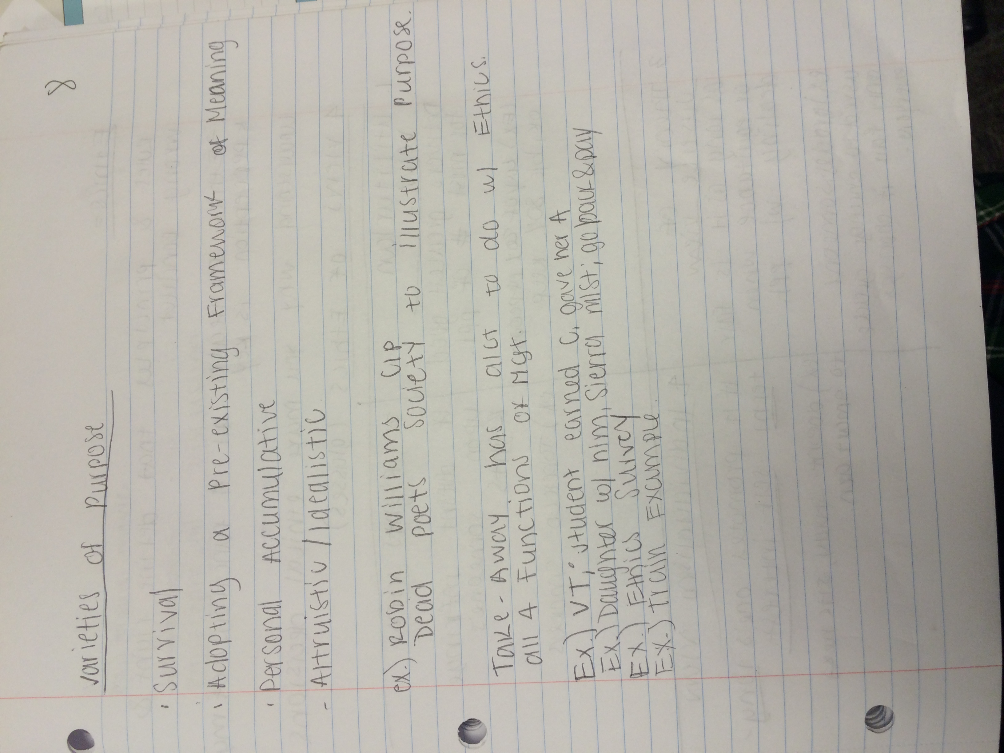 Week 2 Notes Exam 2
